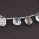 1 Strand Mystic Crystal Quartz Faceted Briolettes - Pear Shape Beads 11mmx9mm-14mmx9mm 9.5 Inches BR4068 - Tucson Beads