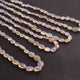 1 Full Strand Natural Ethiopian Welo Opal Smooth Rondelles Beads -Opal Rondelle -5mmx3mm-11mmx8mm -17 Inch BR01056 - Tucson Beads