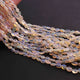 1 Full Strand Natural Ethiopian Welo Opal Smooth Rondelles Beads -Opal Rondelle -5mmx3mm-11mmx8mm -17 Inch BR01056 - Tucson Beads