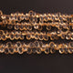 1 Strand  Citrine Faceted Briolettes - Pear Shape Briolettes -10mmx6mm-12mmx6mm -8-Inches BR02025 - Tucson Beads