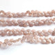 1  Long Strand Chocolate MoonStone Faceted Briolettes -Heart Shape Briolettes   6mmX7mm-8mmx7mm  8  Inches BR0175 - Tucson Beads