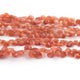 1 Stand Sunstone Faceted  Briolettes - Heart Shape Briolettes - 7mmx5mm-10mmx11mm - 8 Inches BR02045 - Tucson Beads