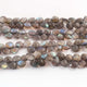 1  Strand  Labradorite Faceted Heart Briolettes - Labradorite Heart Briolettes  6mmx5mm -9mmx8mm-8 inches BR02291 - Tucson Beads