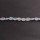 1 Strand Aquamarine  Faceted Briolettes -Leaf Shape Carved Briolettes  9mmx8mm-12mmx8mm  -14 Inches BR02330 - Tucson Beads