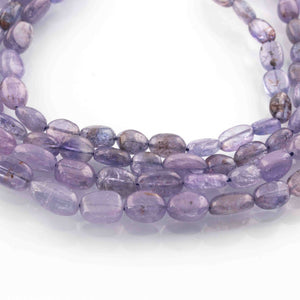 2 Long Strands Tenzanite  Smooth Briolettes -Oval Shape Briolettes - 6mmx4mm-10mmx6mm - 16 Inches BR1871 - Tucson Beads