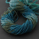 5 Strands Shaded Neon Apatite Faceted Rondelles, Round Beads 3mm 13inche RB332 - Tucson Beads