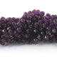 1 Strand Amethyst Smooth Briolettes - Amethyst Smooth Tear Drop Briolettes - 5mm-7mm 8 Inches BR0674 - Tucson Beads