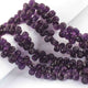 1 Strand Amethyst Smooth Briolettes - Amethyst Smooth Tear Drop Briolettes - 5mm-7mm 8 Inches BR0674 - Tucson Beads