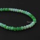 1 Long Strands Green Opal Smooth Rondelles - Green Opal Roundel Beads 7mm 14 Inches BR0217 - Tucson Beads