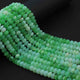 1 Long Strands Green Opal Smooth Rondelles - Green Opal Roundel Beads 7mm 14 Inches BR0217 - Tucson Beads