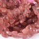 1 Strand Strawberry Quartz Faceted Briolettes -Trillion  Shape Briolettes - 6mm-11mm 8 inch BR0675 - Tucson Beads