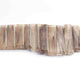 1  Strand  Golden Rutile Faceted Briolettes -Rectangle Shape  Briolettes - 15mmx6mm-33mmx7mm-8 Inches BR02293 - Tucson Beads