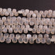 1 Long Strand Moonstone Faceted Briolettes - Moonstone Pear Shape - 7mmx6mm-11mmx8mm-8.5 Inches- BR01728 - Tucson Beads