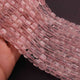 1 Strand Rose Quartz Faceted Briolettes -Cube Shape Briolettes 5mm-6mm-8 Inches BR01711 - Tucson Beads