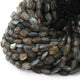 2  Long Strand Labradorite  Faceted Briolettes -Oval Shape Briolettes - 7mmx5mm-13mmx6mm - 15 inch BR0441 - Tucson Beads