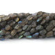 2  Long Strand Labradorite  Faceted Briolettes -Oval Shape Briolettes - 7mmx5mm-13mmx6mm - 15 inch BR0441 - Tucson Beads