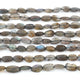 2  Long Strand Labradorite  Faceted Briolettes -Oval Shape Briolettes - 7mmx5mm-13mmx6mm - 15 inch BR0441 - Tucson Beads