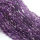 1  Strand Amethyst Faceted Briolettes -Oval Shape Briolettes 11mmx8mm - 7mmx6mm -14 Inches BR01709 - Tucson Beads