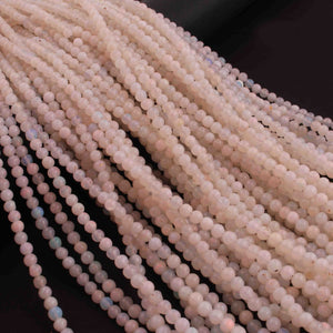 1 Strand Ethiopian Welo Opal Smooth Round Balls Beads 3mm-6mm - 17 Inches BR0851 - Tucson Beads