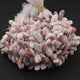 1 Strand Shaded Pink Opal Faceted Briolettes -Pear Shape  Briolettes - 23mmx10mm-15mmx9mm  - 8 Inches BR2232 - Tucson Beads