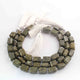 1 Strand Vessonite Faceted Briolettes  - Vassonite Faceted Nuggets Beads 11mmx9mm -13mmx11mm 9 Inches BR652 - Tucson Beads