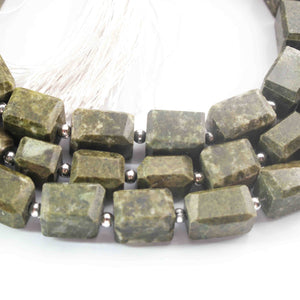 1 Strand Vessonite Faceted Briolettes  - Vassonite Faceted Nuggets Beads 11mmx9mm -13mmx11mm 9 Inches BR652 - Tucson Beads