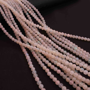 1 Strand Ethiopian Welo Opal Smooth Round Balls Beads 3mm-4mm - 17 Inches long BR0844 - Tucson Beads