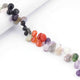 1 Long Strand Multi Stone Smooth Briolettes - Pear Shape Mix Stone Briolettes - 11mmx7mm-18mmx9mm -10.5 Inches BR2688 - Tucson Beads