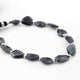 1 Strand Excellent Quality Black Spinel Silver Coated Briolettes- Assorted Shape Briolettes - 16mmx10mm-11mmx9mm - 8 Inches- BR0239 - Tucson Beads