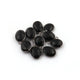 10 Pcs Black Onyx Faceted Oxidized Silver Oval Single Bail Pendant - 16mmx11mm-18mmx11mm SS051 - Tucson Beads