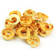 5 Pcs Gold Snail Charm - 24k Matte Gold Plated - Ammonite Shell Charm  22mmx19mm GPC214 - Tucson Beads