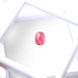 1 Pc 5 Ct. Natural Ruby Faceted Gemstone - Ruby Loose Gemstone - Brilliant Cut - Jewelry Making  9mmx7mm  LGS653 - Tucson Beads