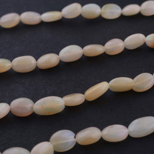 1 Strand Natural Ethiopian Welo Opal Smooth Briolettes,Opal Oval Beads, fire opal briolettes 5mmx4mm-10mmx8mm 18 Inches BR2581 - Tucson Beads