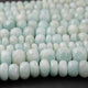 1 Long Strand Russian Amazonite Faceted  Rondelles - Amazonite Faceted Round Beads 10mm-13mm 10.5Inch BR3890 - Tucson Beads